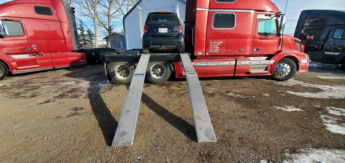 Vehicle Loading Ramps - 12 Foot - Aluminum - Max Vehicle Weight 5500 lbs