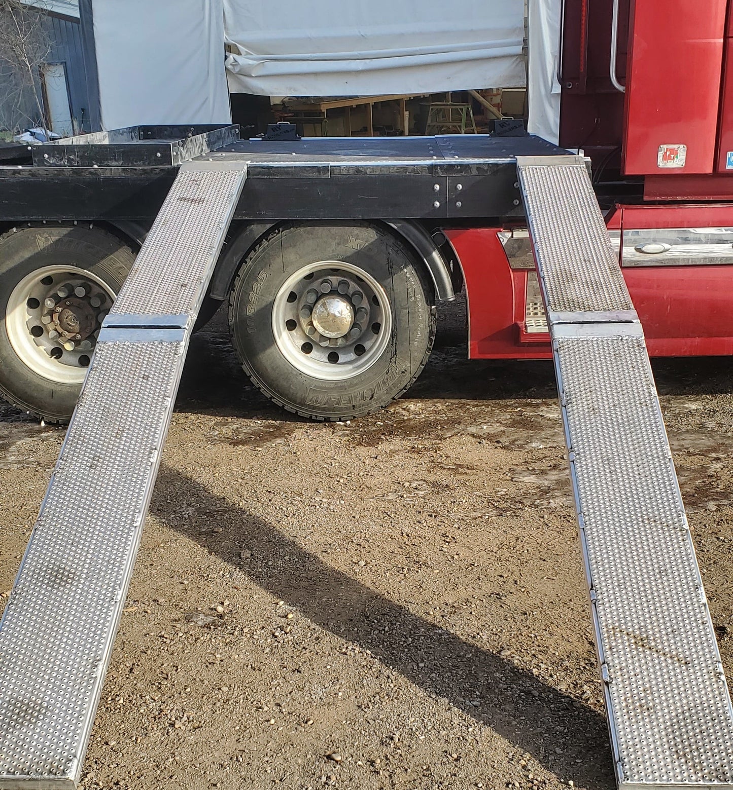 Vehicle Loading Ramps - 12 Foot - Aluminum - Max Vehicle Weight 5500 lbs