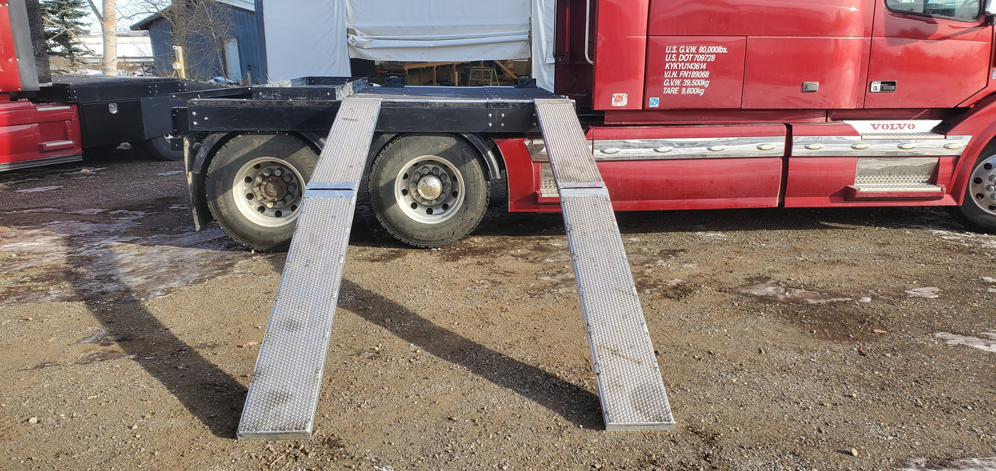 Vehicle Loading Ramps - 12 Foot - Aluminum - Max Vehicle Weight 5500 lbs