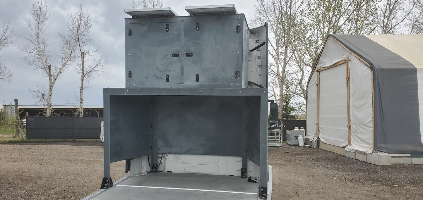 OVERHood CANDrom - Upper Storage Cabinet is 6 feet wide, 42" tall feet tall, 46" inches deep