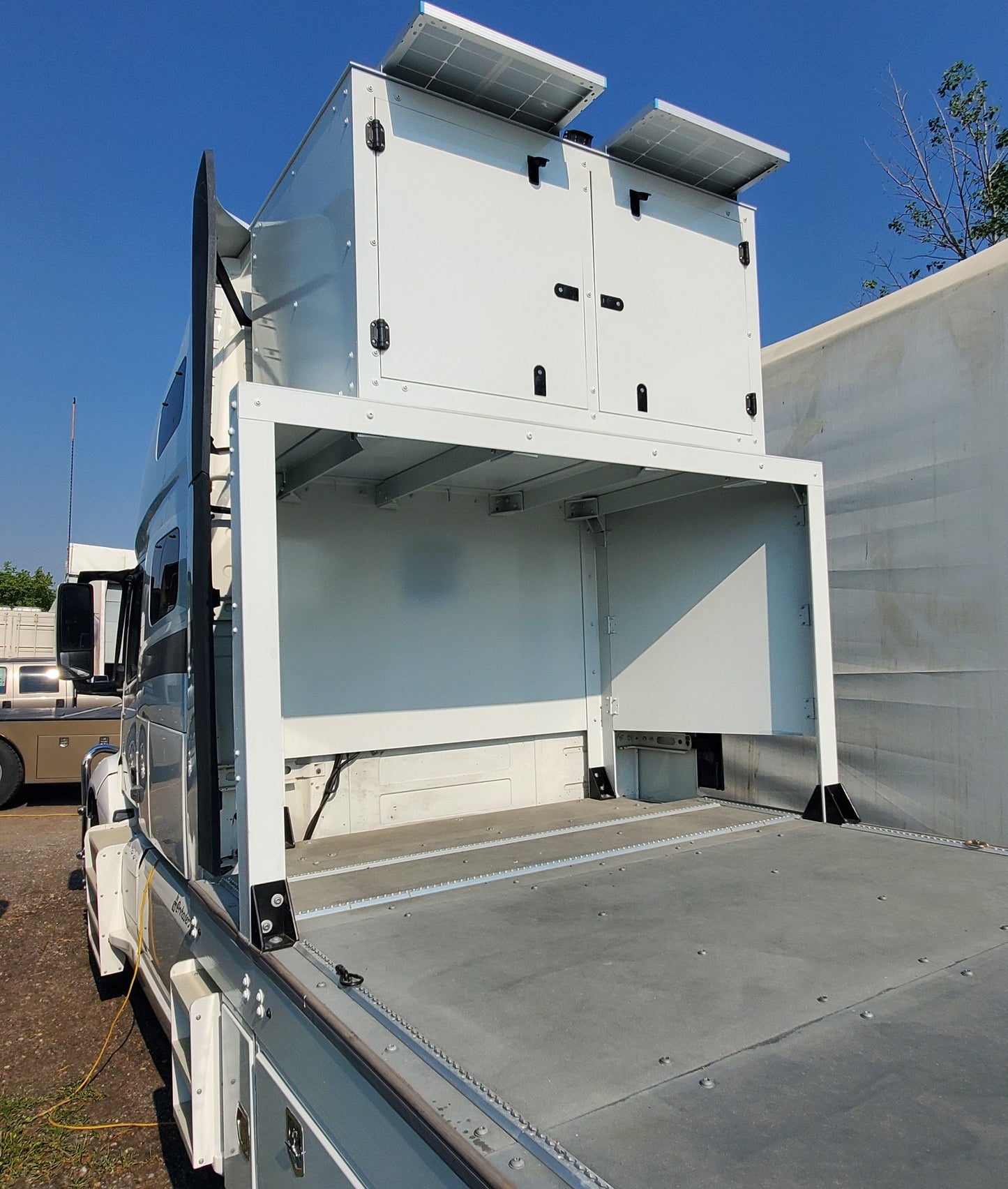 OVERHood CANDrom - Upper Storage Cabinet is 6 feet wide, 42" tall feet tall, 46" inches deep