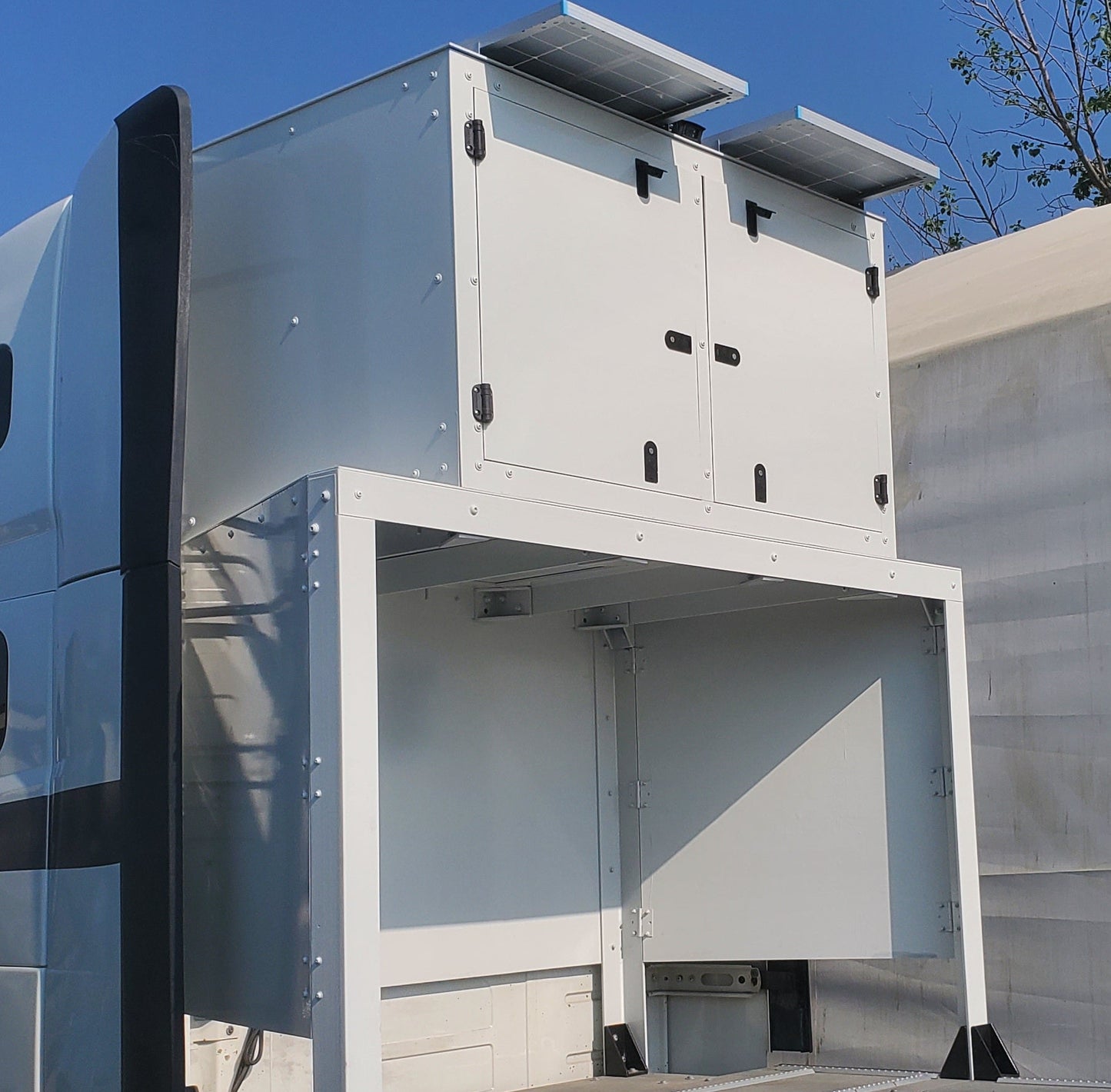 OVERHood CANDrom - Upper Storage Cabinet is 6 feet wide, 42" tall feet tall, 46" inches deep