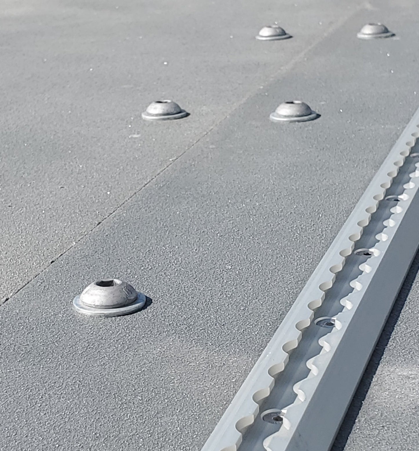 Airline Tracking for Wheel Chocks Including Mounting Hardware - 101" length