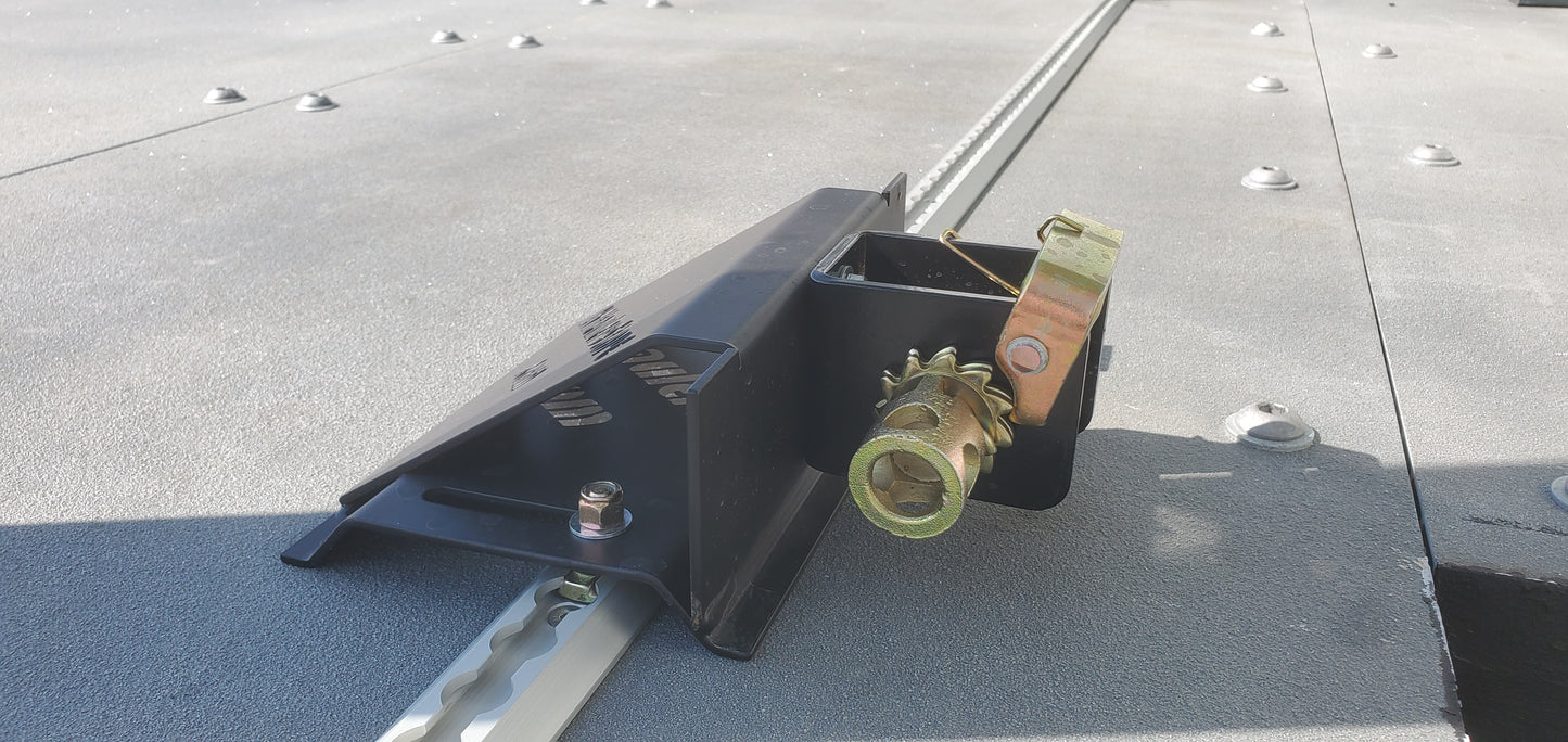 Airline Tracking for Wheel Chocks Including Mounting Hardware - 101" length