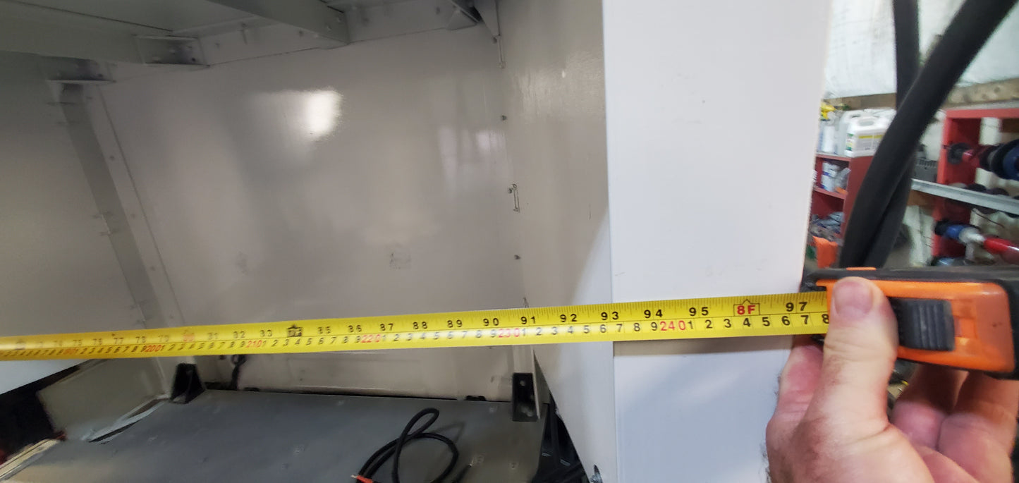 OVERHood CANDrom - Upper Storage Cabinet is 6 feet wide, 42" tall feet tall, 46" inches deep