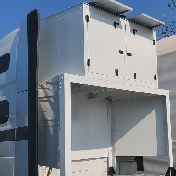 OVERHood CANDrom - Upper Storage Cabinet is 6 feet wide, 42" tall feet tall, 46" inches deep