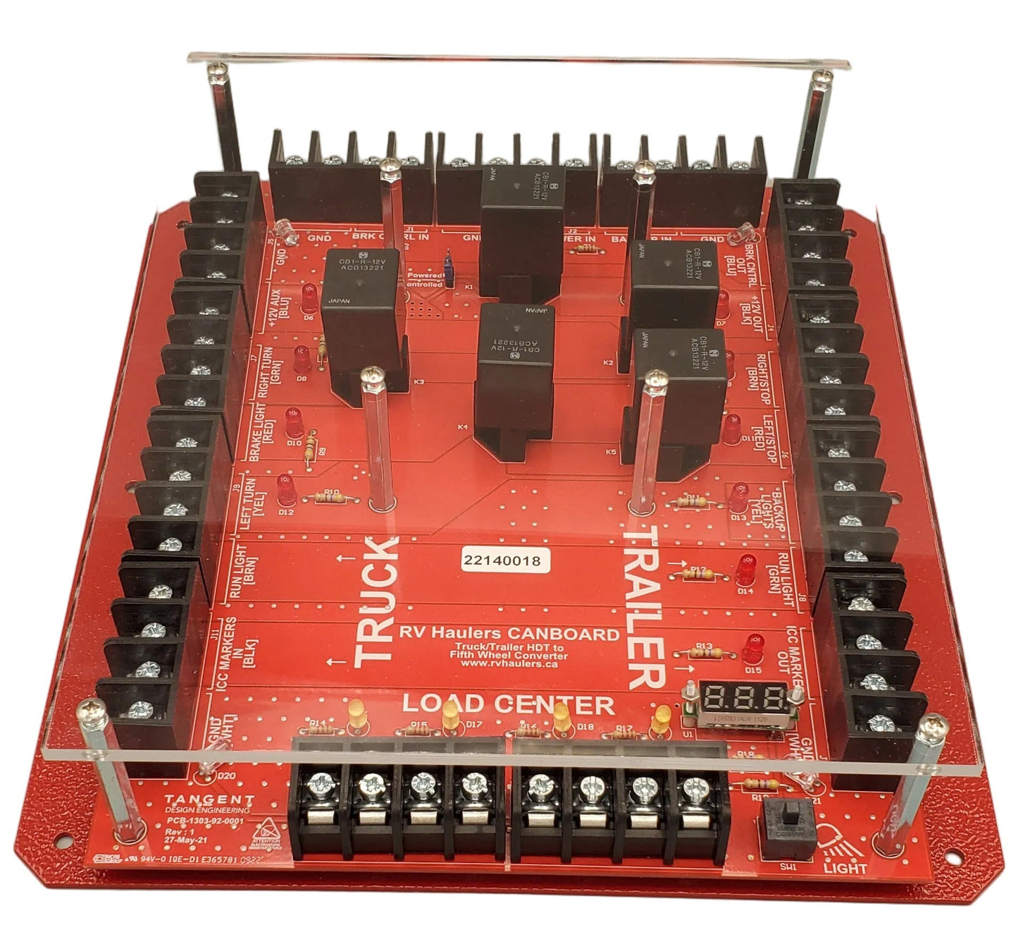 CANBoard - Commercial Truck to RV Trailer Conversion System (AKA the Flux Capacitor)